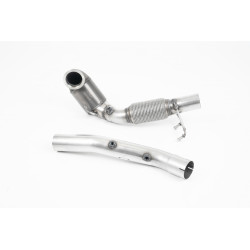 GPF/OPF Bypass Milltek exhaust Volkswagen Golf MK7.5 GTi 2019-2021