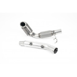 GPF/OPF Bypass Milltek exhaust Volkswagen Golf MK7.5 GTi 2019-2021