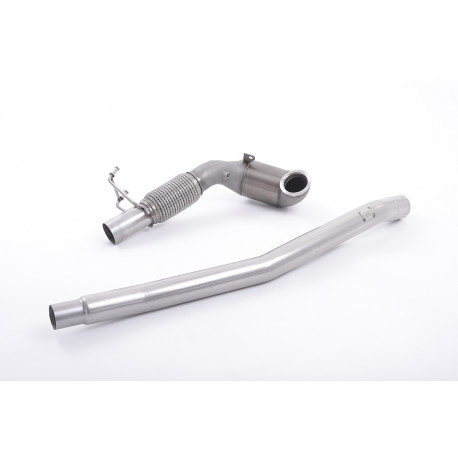 Milltek exhaust systems Large Bore Downpipe and Hi-Flow Sports Cat Milltek exhaust Volkswagen Golf Mk7.5 R 2018-2021 | races-shop.com
