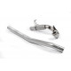 Milltek exhaust systems Large-bore Downpipe and De-cat Milltek exhaust Volkswagen Golf Mk7.5 R 2018-2021 | races-shop.com
