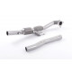 Milltek exhaust systems Large Bore Downpipe and Hi-Flow Sports Cat Milltek exhaust Volkswagen Scirocco R 2009-2016 | races-shop.com