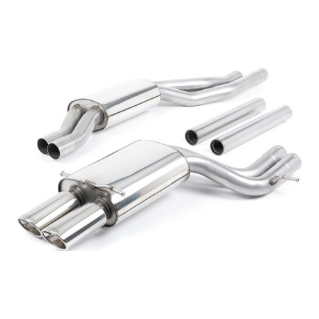 Milltek exhaust systems Cat-back Milltek exhaust Audi RS4 B5 V6 2000-2002 | races-shop.com