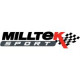 Milltek exhaust systems Cat-back Milltek exhaust Audi A3 2 TDI 2013-2021 | races-shop.com