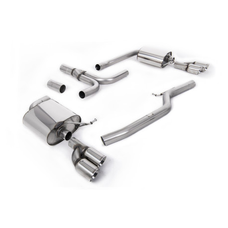 Milltek exhaust systems Cat-back Milltek exhaust Audi A5 Coupé 3 2007-2021 | races-shop.com