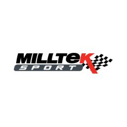 Turbo-back including Hi-Flow Sports Cat Milltek exhaust Audi S3 2 TFSI 2013-2018