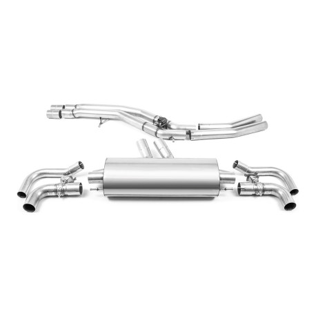 Milltek exhaust systems Front Pipe-back Milltek exhaust Audi RSQ8 4 V8 2020-2021 | races-shop.com