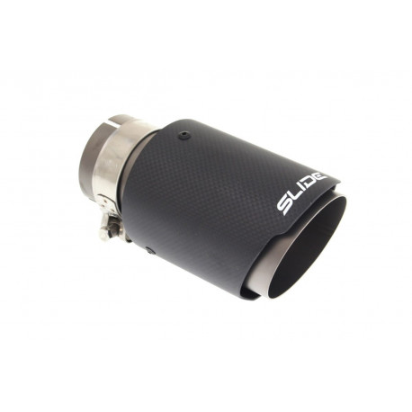 With one outlet Exhaust tip SLIDE 101mm, inlet 63mm | races-shop.com