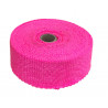 Exhaust insulating wrap,pink, 50mm x 10m x 1mm