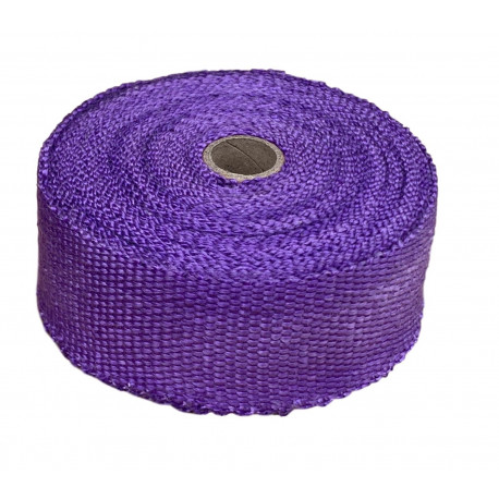 Insulation wraps Exhaust insulating wrap,purple, 50mm x 10m x 1mm | races-shop.com