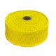 Exhaust insulating wrap, yellow, 50mm x 10m x 1mm