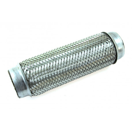 Exhaust flex pipe Exhaust flex pipe 250x76mm, stainless | races-shop.com