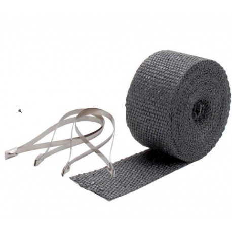 Insulation wraps Exhaust Wrap DEI 5cm x 7,5m - Black + locking ties | races-shop.com