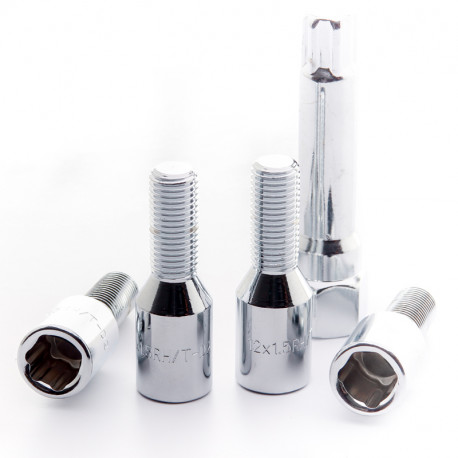 Nuts, bolts and studs Anti-theft bolts JR ATB1 - 12x1,5 | races-shop.com