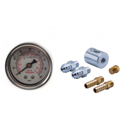 Manometers, adapters Adapter RACES for mounting pressure gauges or fuel pressure sensor 8,12, 17, 25mm | races-shop.com