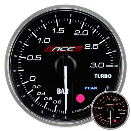 Gauges RACES PRO LINE RACES PRO Line Programmable gauge - Boost pressure 3bar | races-shop.com