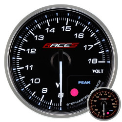 RACES PRO Line Programmable gauge - Volt