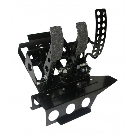 Pedal boxes for specific models OBP Track-Pro BMW E36 LHD Floor Mounted 3 Pedal System | races-shop.com