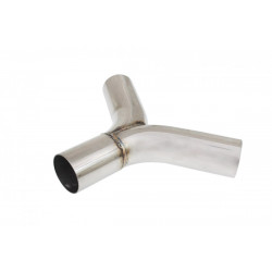 Exhaust 120° reduction 51/63mm, stainless steel