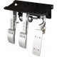 Top mounted pedal boxes OBP Pro-Race V2 Top Mounted Bulkhead Fit 3 Pedal System | races-shop.com