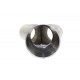 Y reducers Exhaust 45° reduction 76/76mm, stainless steel | races-shop.com