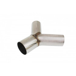 Exhaust 90° reduction 70/70mm, stainless steel