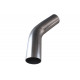 Stainless Steel Pipes 45° elbows Stainless steel pipe - elbow 45°, 76mm, length 40cm | races-shop.com