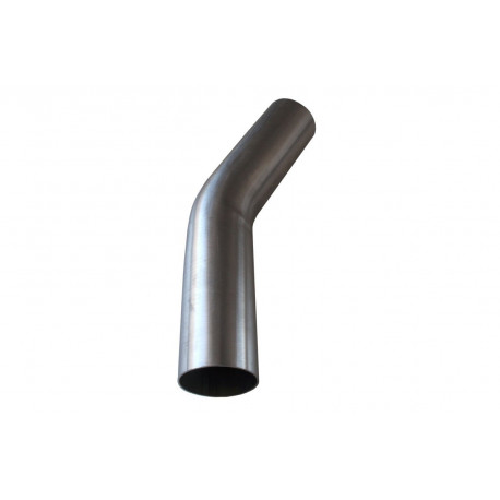 Stainless Steel Pipes 30° elbows Stainless steel pipe - elbow 30°, 63,5mm, length 40cm | races-shop.com