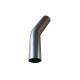 Stainless Steel Pipes 30° elbows Stainless steel pipe - elbow 30°, 70mm, length 40cm | races-shop.com