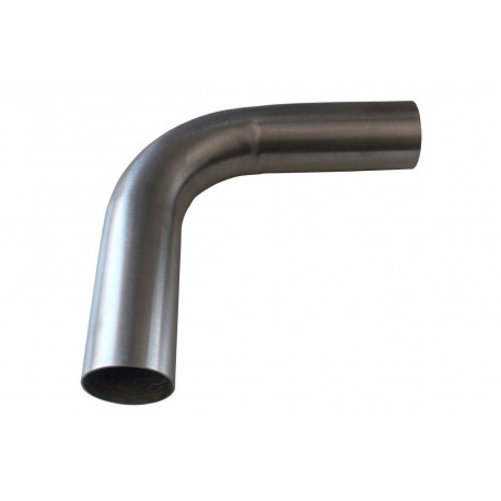 Stainless Steel Pipes 90° elbows Stainless steel pipe - elbow 90°, 57mm, length 40cm | races-shop.com