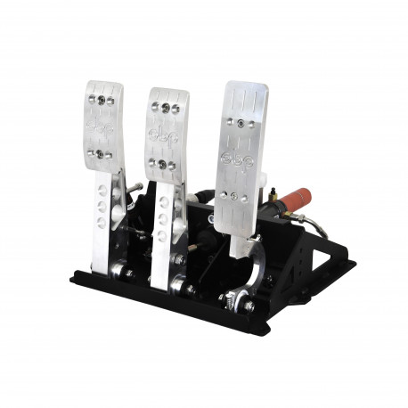 Floor mounted pedal boxes OBP E-Sports Pro-Race V2 3 Pedal System (Hydraulic Technology) | races-shop.com