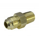 Hose pipe reducers male to male Alloy straight adaptor 1/4 NPT to AN6 | races-shop.com