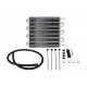 Transmission and power steering cooler ATF gearbox/servo cooler set 10 rows, AN6 | races-shop.com