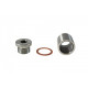 Fittings for welding Adapter fitting for lambda (o2) probe + plug | races-shop.com