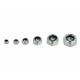 Sets of sealing washers, O-rings, nuts Set of lock nuts with nylon insert - 146pcs | races-shop.com