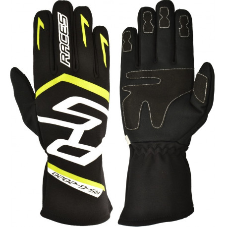 Promotions RACES Premium EVO II gloves Neon | races-shop.com