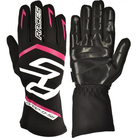 Promotions RACES Premium EVO II gloves SILICONE Pink | races-shop.com
