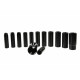 Pneumatic tools Set of impact wrench sockets 1/2" - 13pcs. 10-30mm | races-shop.com