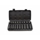 Pneumatic tools Set of impact wrench sockets 1/2" - 20pcs. 10-19mm long and short | races-shop.com