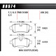 Brake pads HAWK performance Rear brake pads Hawk HB574Z.636, Street performance, min-max 37°C-350°C | races-shop.com