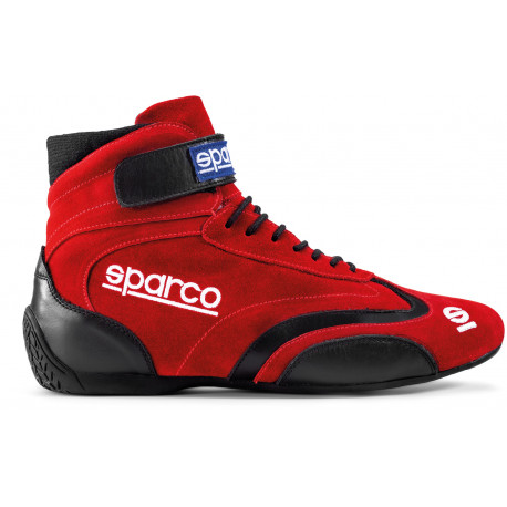 Shoes FIA race shoes Sparco TOP, red | races-shop.com