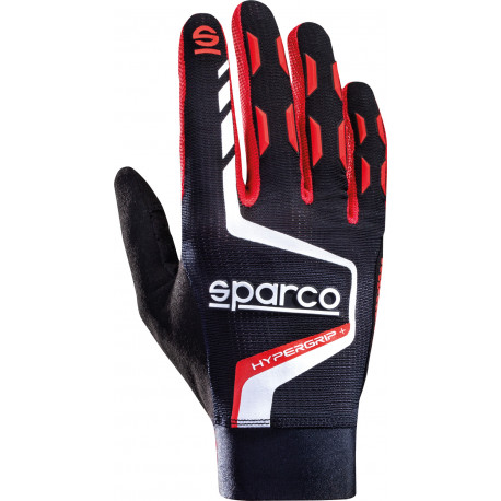 SIM Racing Sparco Hypergrip+ gloves red | races-shop.com