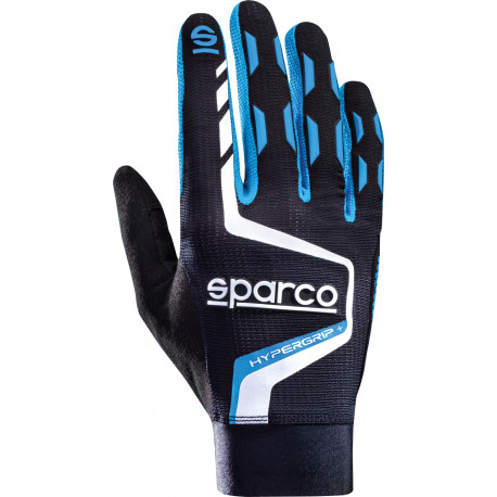 SIM Racing Sparco Hypergrip+ gloves blue | races-shop.com
