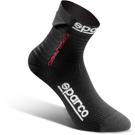 SIM Racing Sparco HYPERSPEED socks black/red | races-shop.com