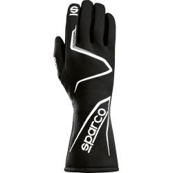 FIA race gloves Sparco LAND+ (internal stitching), black