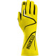 Race gloves Sparco LAND+ with FIA (inside stitching) yellow