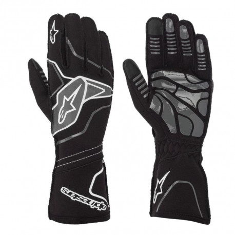 Gloves Karting gloves Alpinestars Tech-1 KX V2 (external stitching), black/grey | races-shop.com