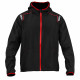 Hoodies and jackets Sparco Wilson windstopper black | races-shop.com