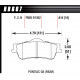 Brake pads HAWK performance Rear brake pads Hawk HB607Z.616, Street performance, min-max 37°C-350°C | races-shop.com