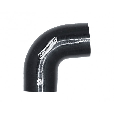 Elbows 90° Silicone hose elbow RACES Silicone 90° - 89mm (3,5") | races-shop.com