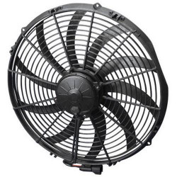Universal electric fan SPAL 405mm - suction, 12V